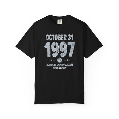 San Antonio Basketball – October 31, 1997 – Comfort Colors (Black & White)