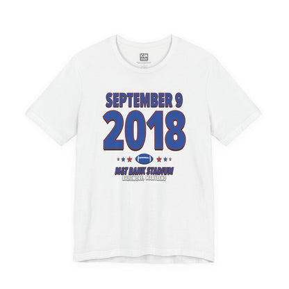 Buffalo Football – September 9, 2018 – Origin Tee (Black & White)