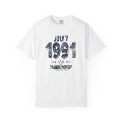 New York Baseball – July 7, 1991 – Comfort Colors (Black & White)