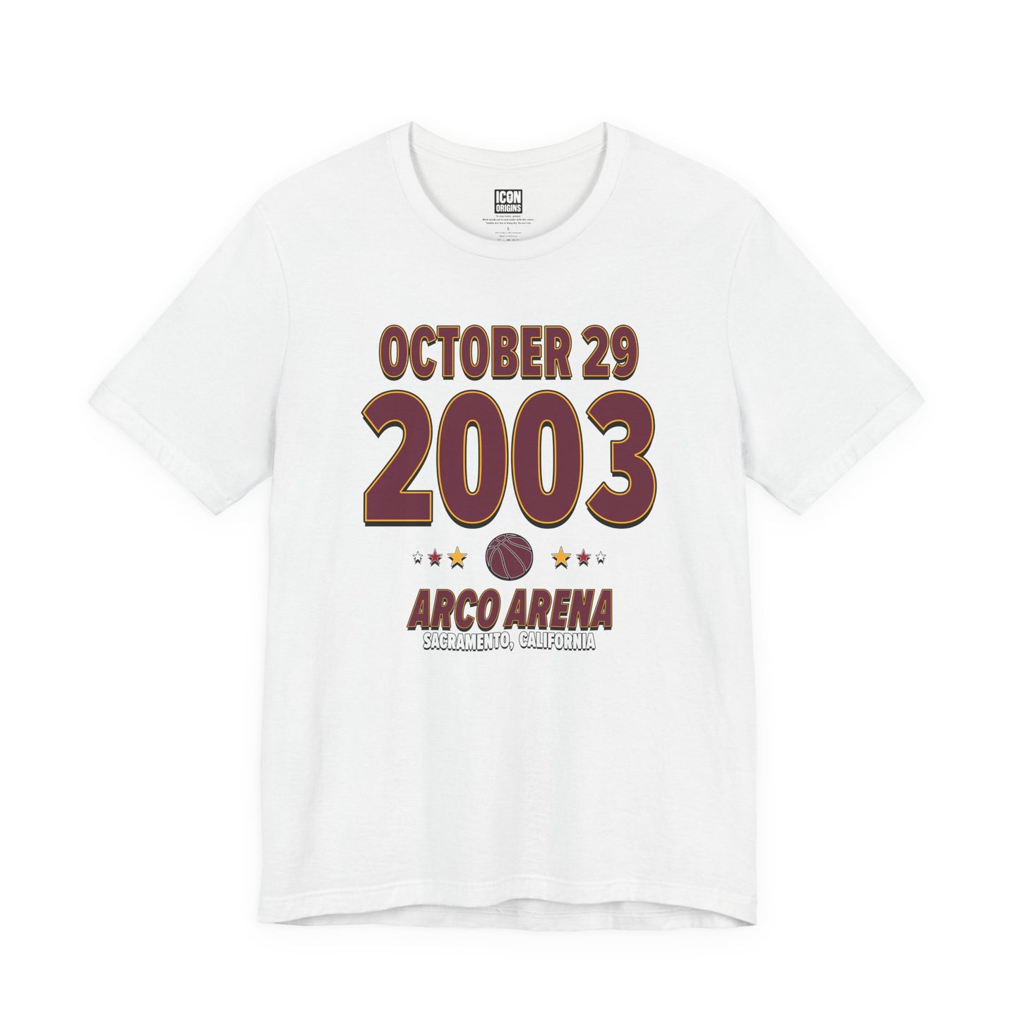 Cleveland Basketball – October 29, 2003 – Origin Tee (Black & White)