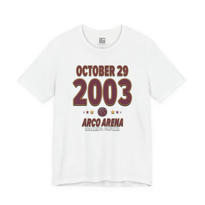 Cleveland Basketball – October 29, 2003 – Origin Tee (Black & White)