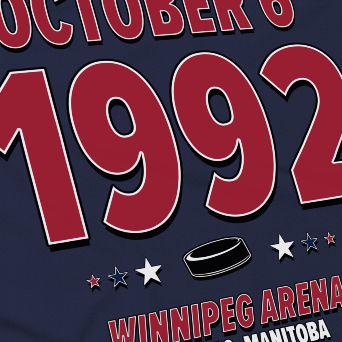Winnipeg Hockey – October 6, 1992 – Origin Tee