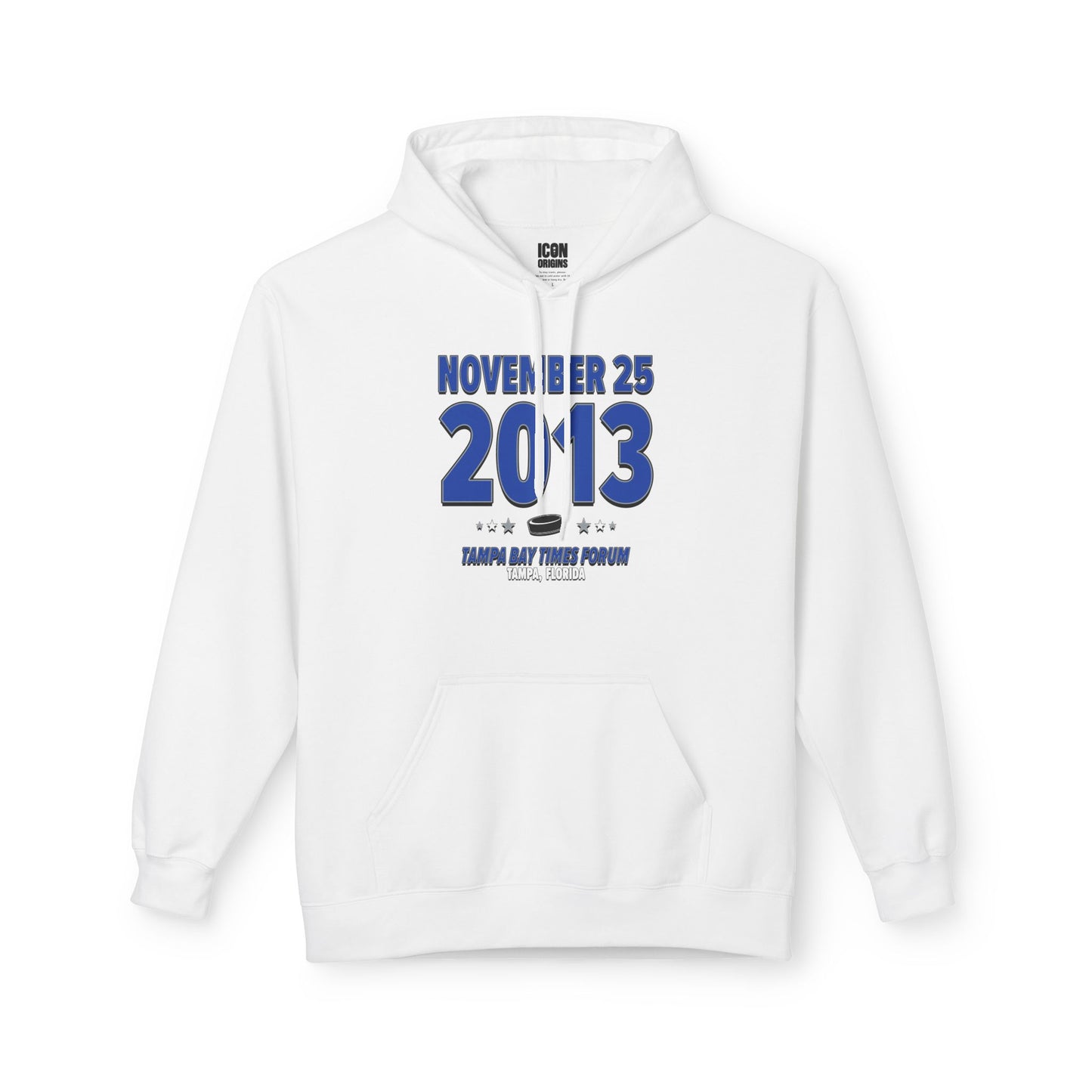Tampa Bay Hockey – November 25, 2013 – Hoodie (Black & White)