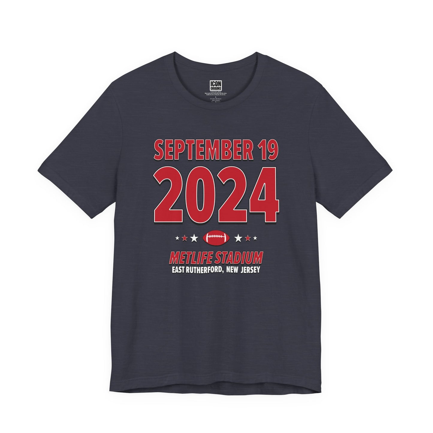 New England Football – September 19, 2024 – Origin Tee