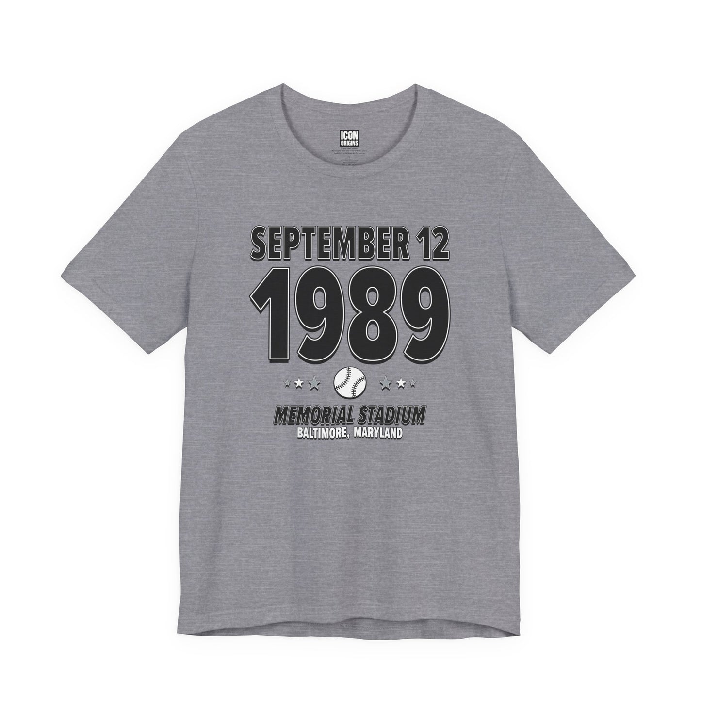 Chicago Baseball – September 12, 1989 – Origin Tee