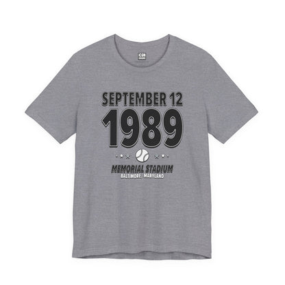 Chicago Baseball – September 12, 1989 – Origin Tee