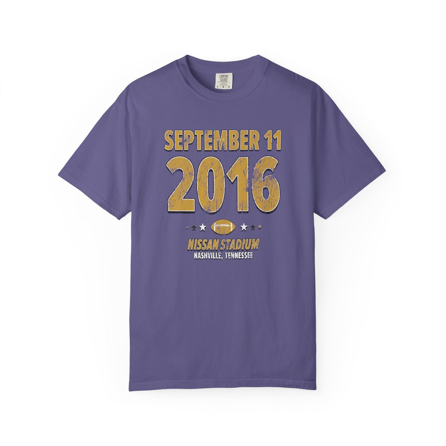 Baltimore Football – September 11, 2016 – Comfort Colors