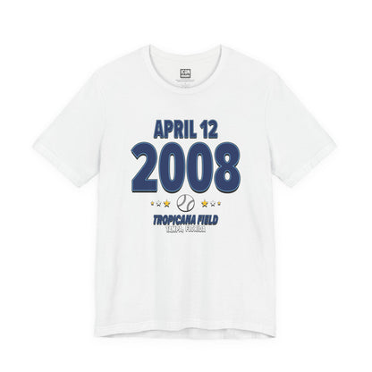 Tampa Bay Baseball – April 12, 2008 – Origin Tee (Black & White)