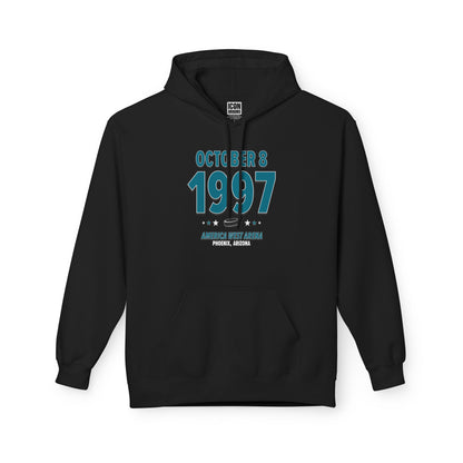 San Jose Hockey – October 8, 1997 – Hoodie (Black & White)