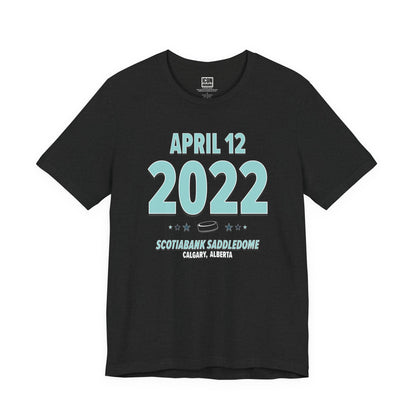 Seattle Hockey – April 12, 2022 – Origin Tee (Black & White)