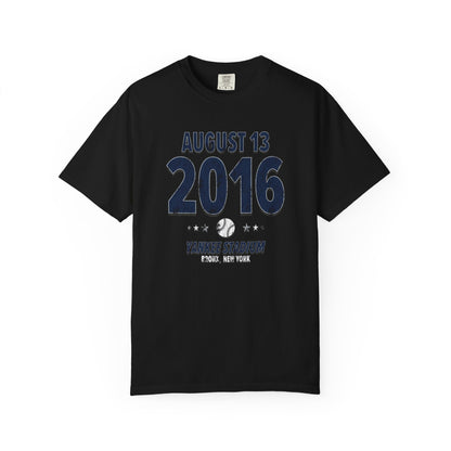 New York Baseball – August 13, 2016 – Comfort Colors (Black & White)
