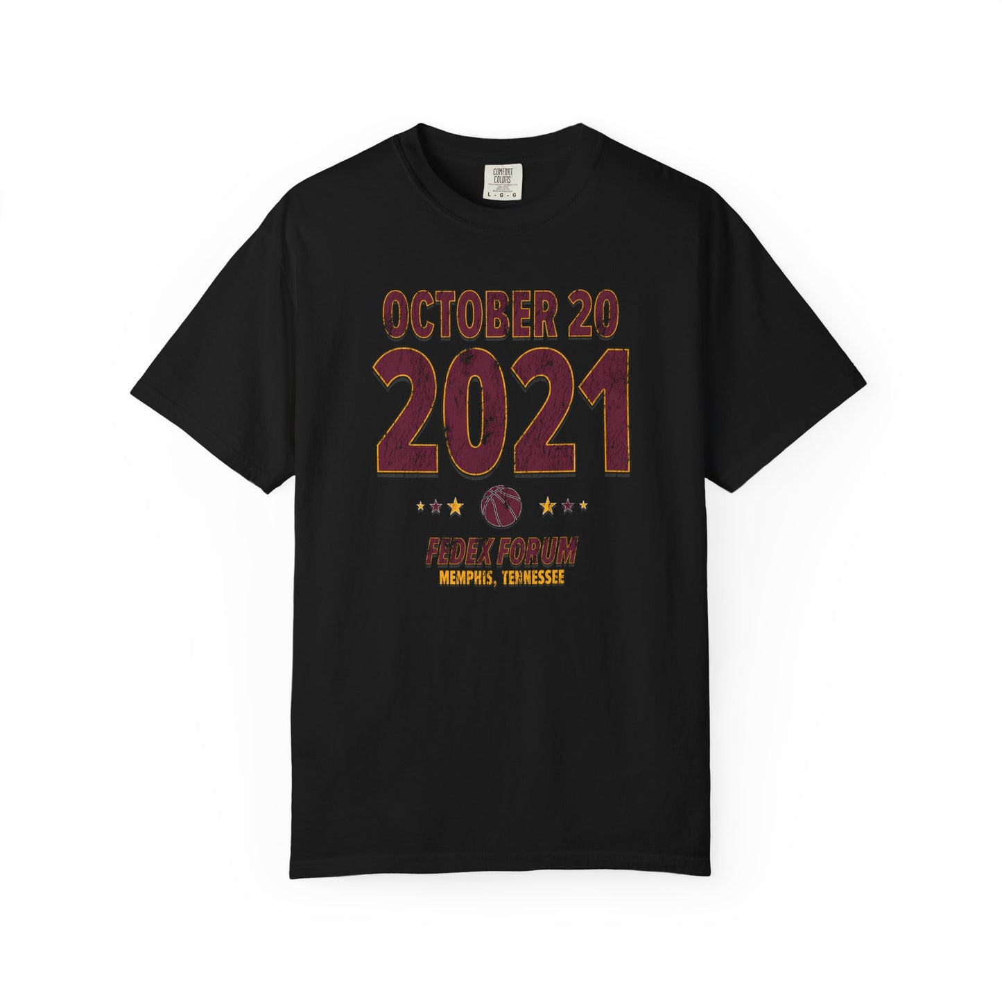 Cleveland Basketball – October 20, 2021 – Comfort Colors (Black & White)