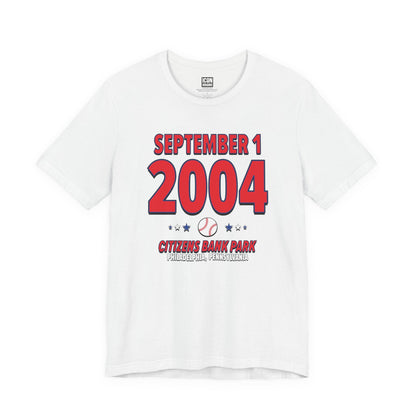 Philadelphia Baseball – September 1, 2004 – Origin Tee (Black & White)