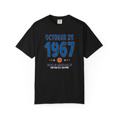 New York Basketball – October 28, 1967 – Comfort Colors (Black & White)