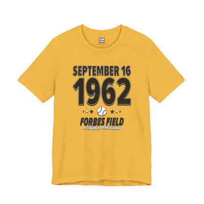 Pittsburgh Baseball – September 16, 1962 – Origin Tee