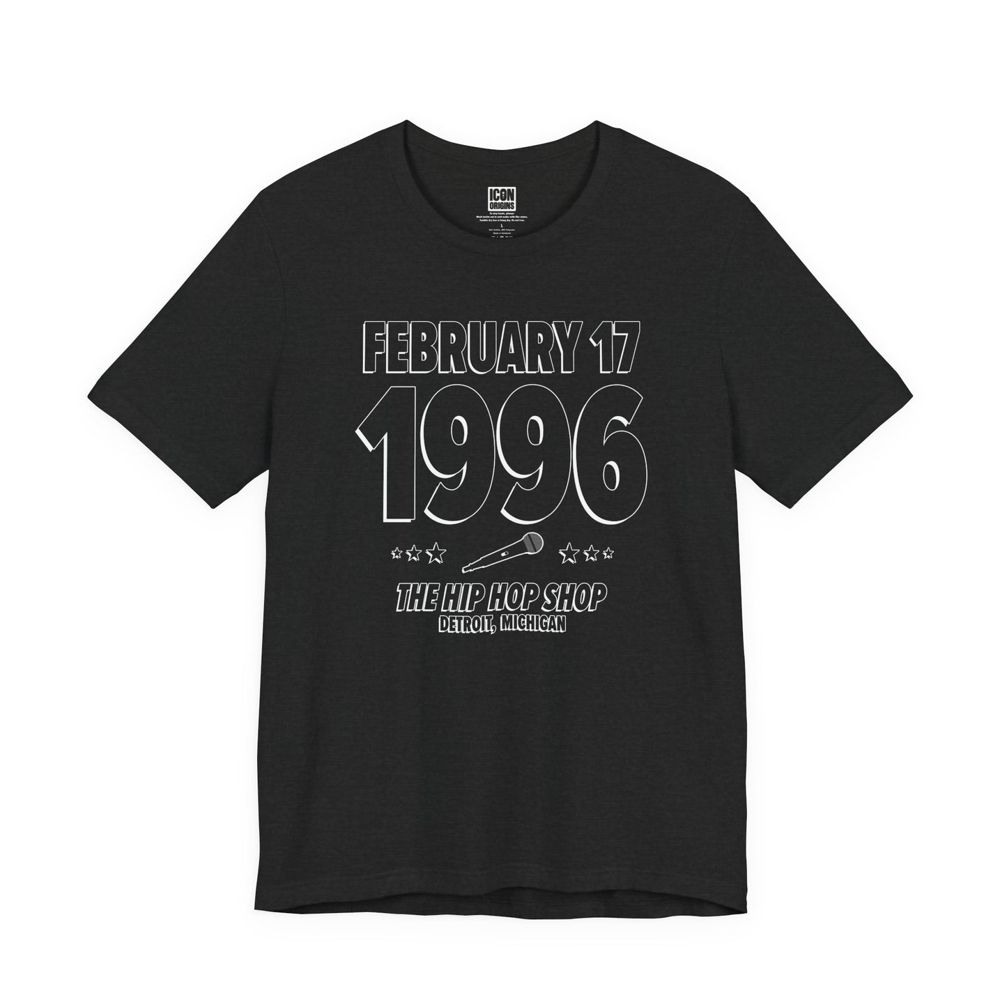 Motor City Cipher – 1996 – Origin Tee (Black & White)