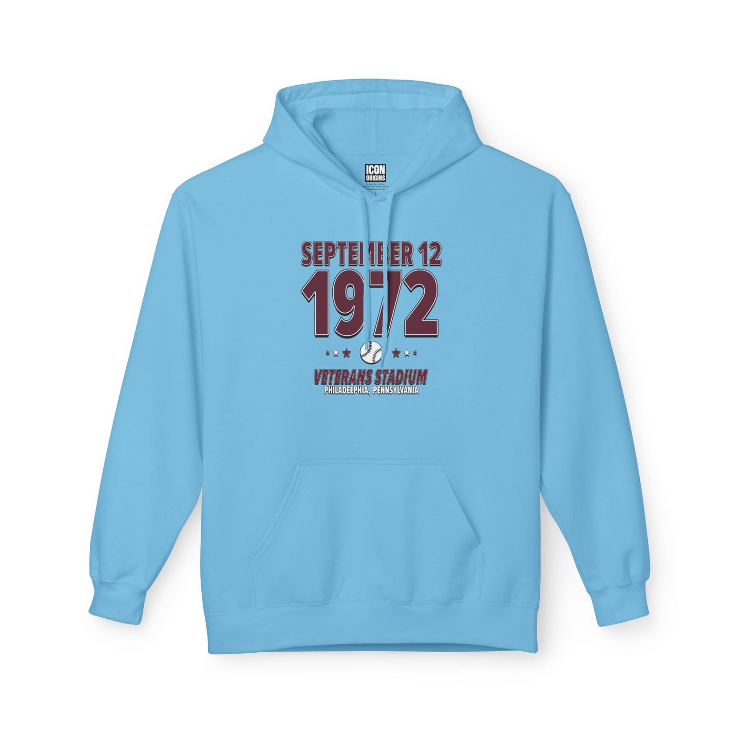 Philadelphia Baseball – September 12, 1972 – Hoodie