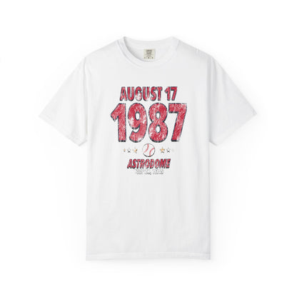 Atlanta Baseball – August 17, 1987 – Comfort Colors (Black & White)