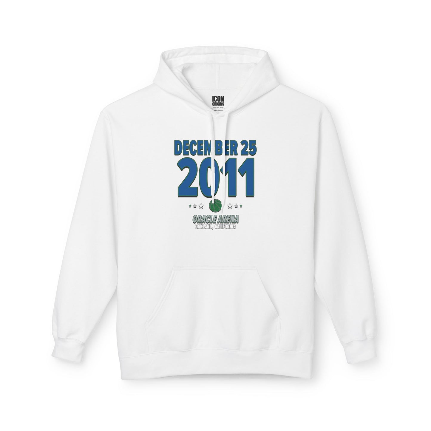 Dallas Basketball – December 25, 2011 – Hoodie (Black & White)