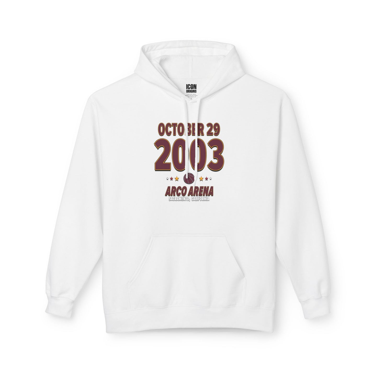 Cleveland Basketball – October 29, 2003 – Hoodie (Black & White)