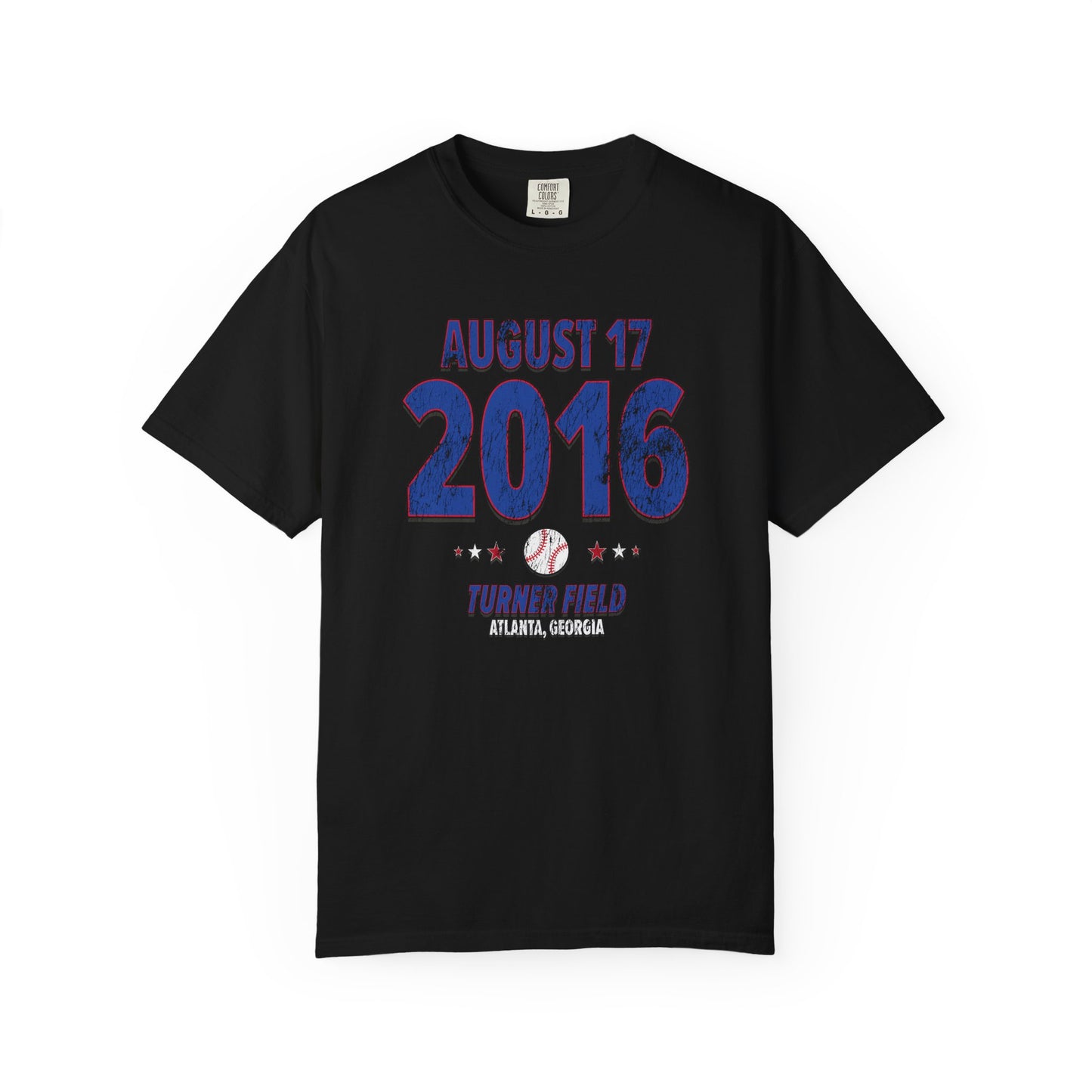 Chicago Baseball – August 17, 2016 – Comfort Colors (Black & White)