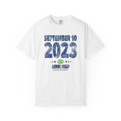 Seattle Football – September 10, 2023 – Comfort Colors (Black & White)