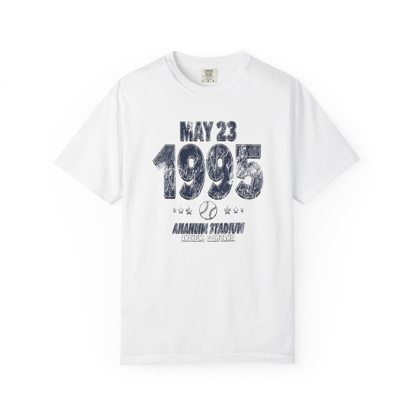 New York Baseball – May 23, 1995 – Comfort Colors (Black & White)
