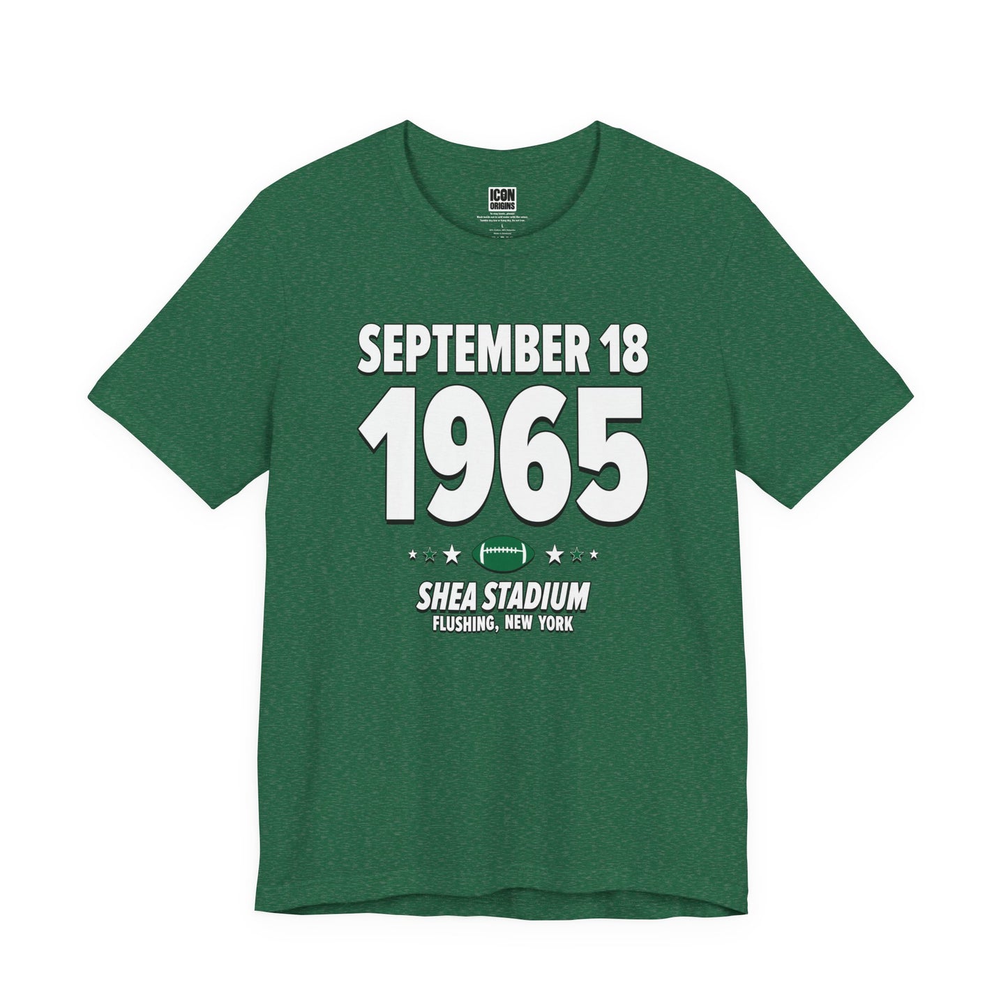 New York Football – September 18, 1965 – Origin Tee
