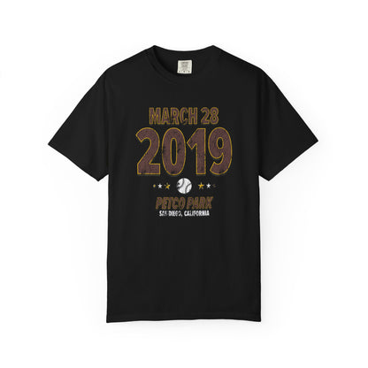 San Diego Baseball – March 28, 2019 – Comfort Colors (Black & White)