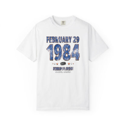 New York Hockey – February 29, 1984 – Comfort Colors (Black & White)