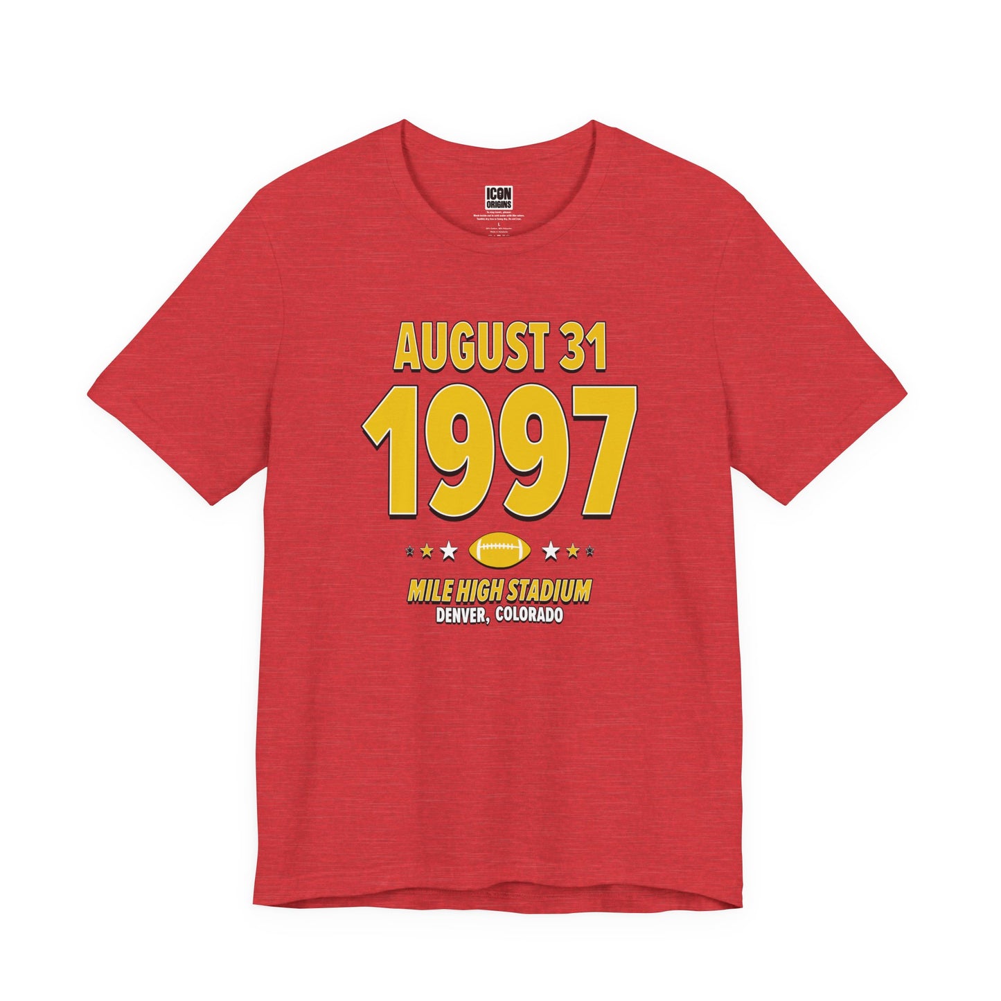 Kansas City Football – August 31, 1997 – Origin Tee