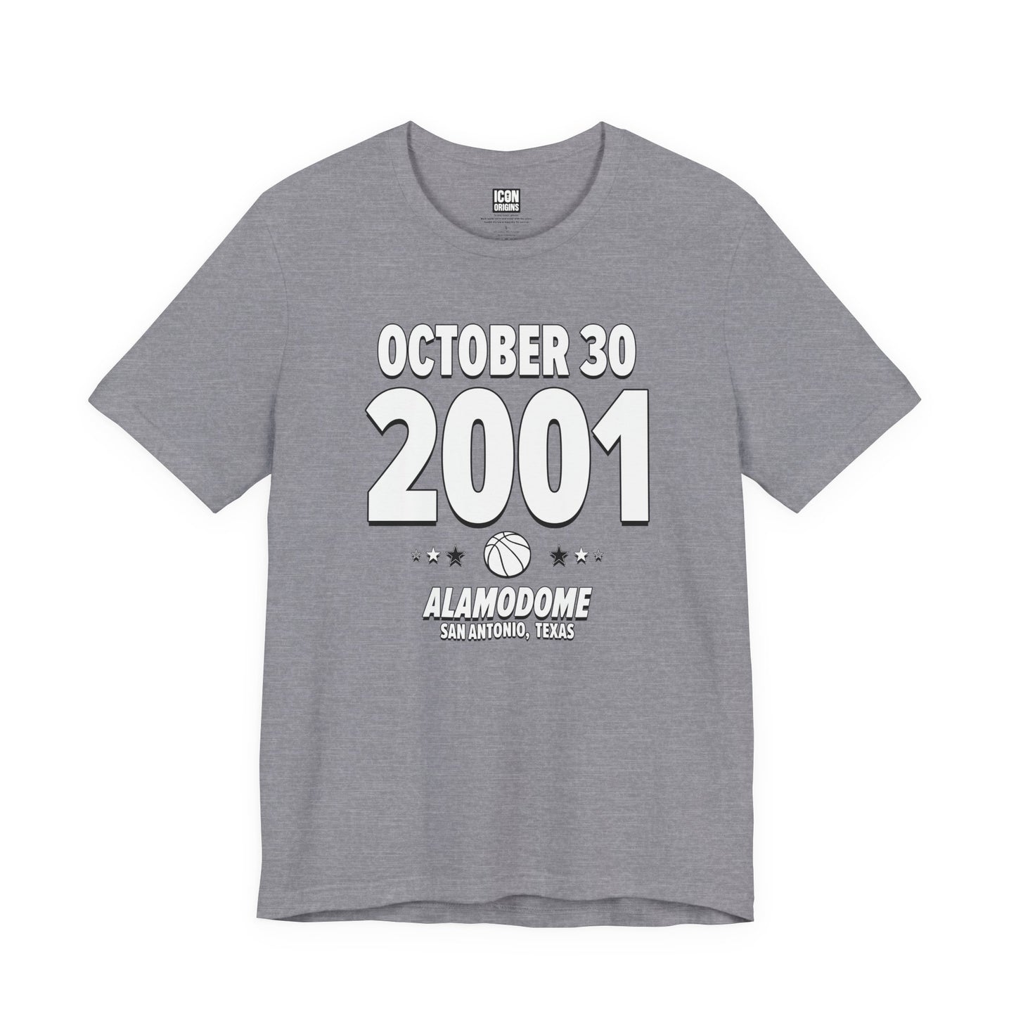 San Antonio Basketball – October 30, 2001 – Origin Tee