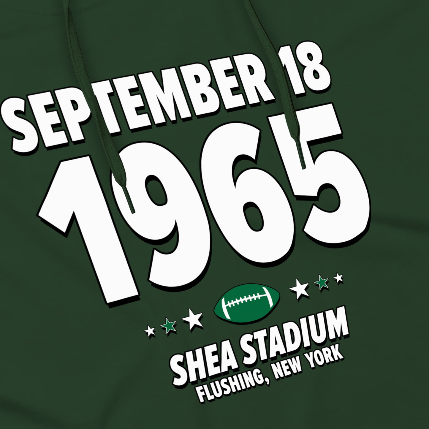 New York Football – September 18, 1965 – Hoodie