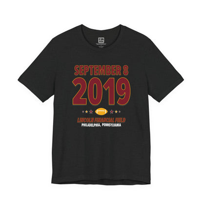 Washington Football – September 8, 2019 – Origin Tee (Black & White)
