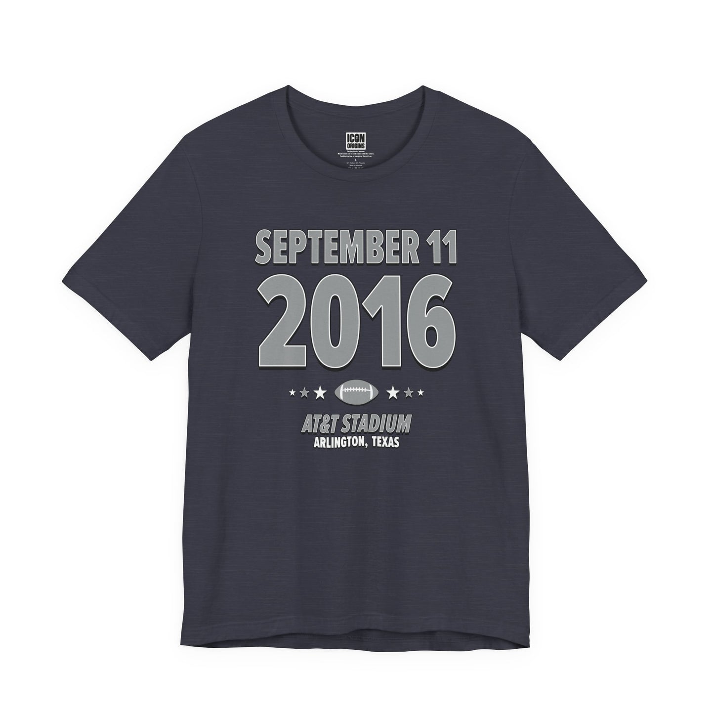 Dallas Football – September 11, 2016 – Origin Tee