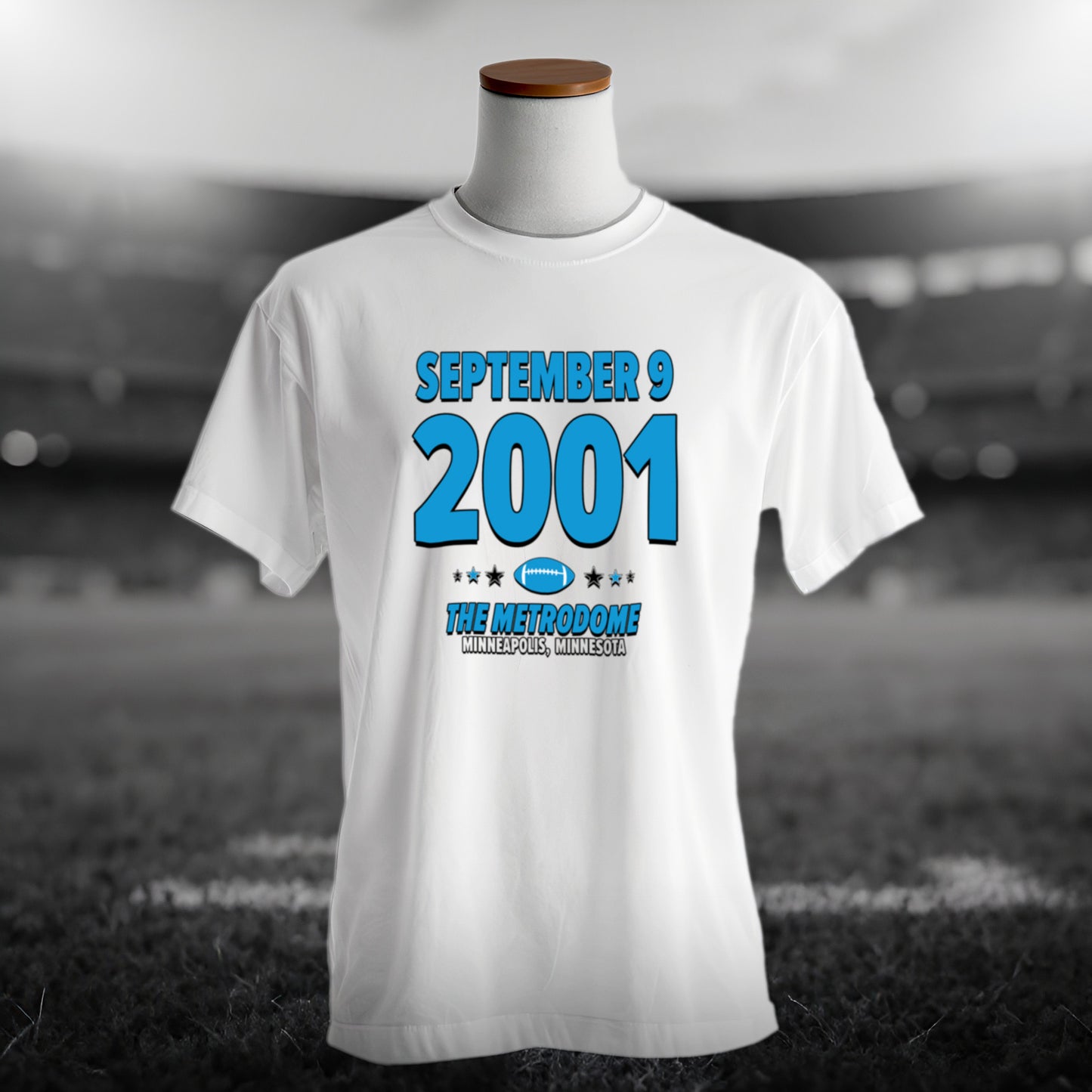 Carolina Football – September 9, 2001 – Origin Tee (Black & White)