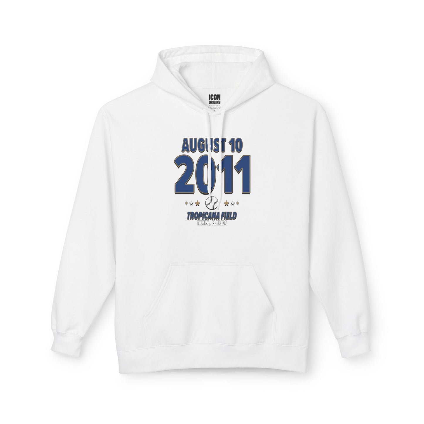 Kansas City Baseball – August 10, 2011 – Hoodie (Black & White)