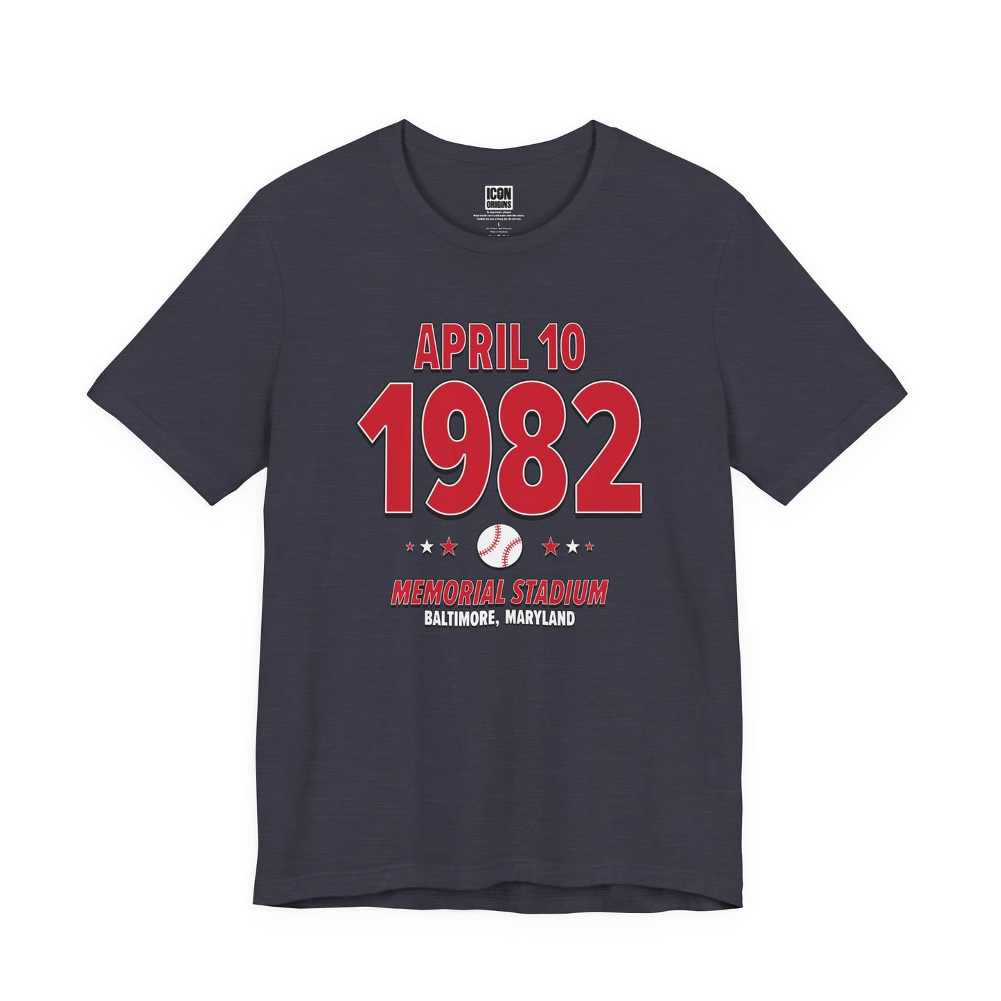 Boston Baseball – April 10, 1982 – Origin Tee