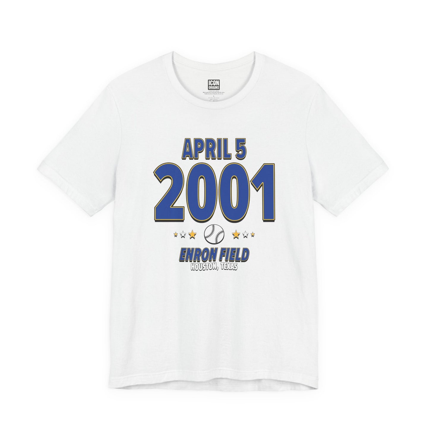 Milwaukee Baseball – April 5, 2001 – Origin Tee (Black & White)