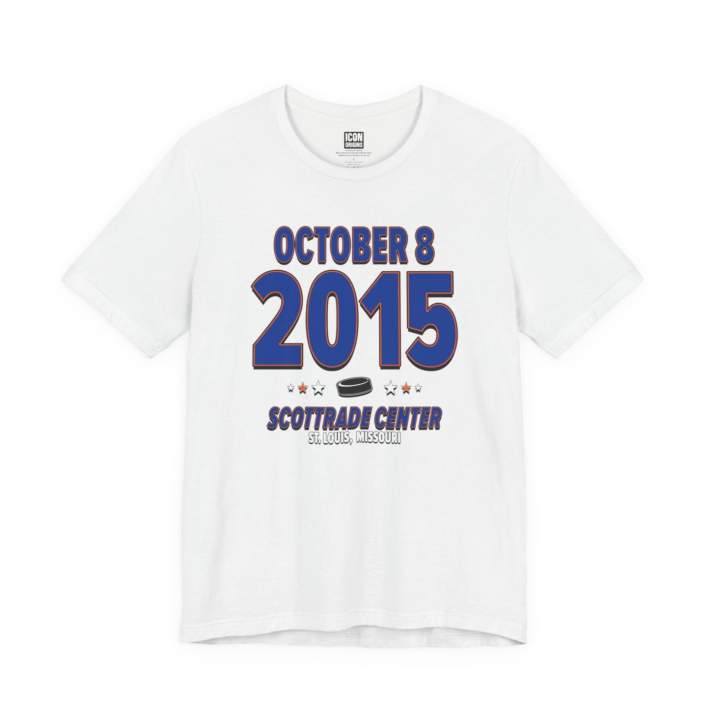 Edmonton Hockey – October 8, 2015 – Origin Tee (Black & White)