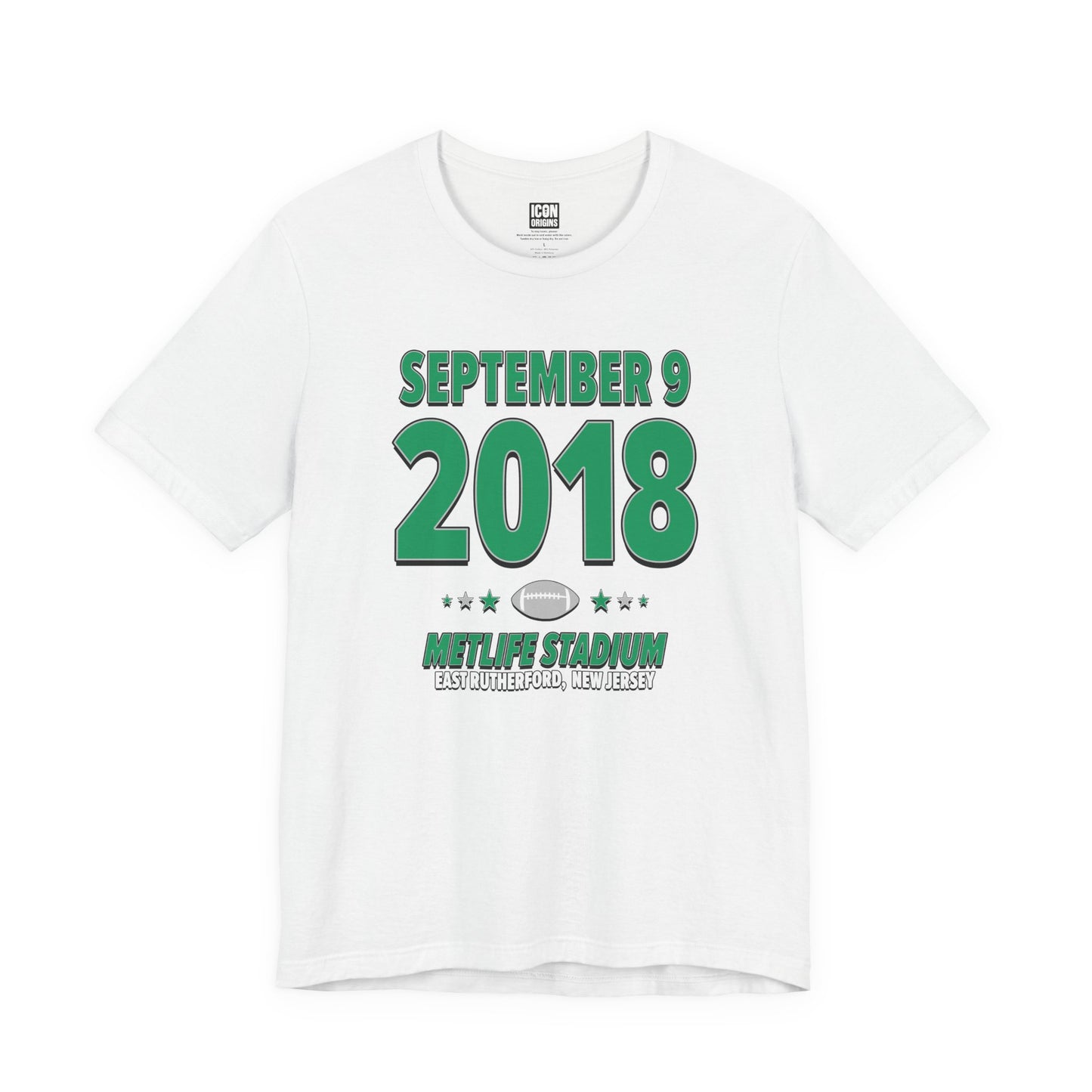 Philadelphia Football – September 9, 2018 – Origin Tee (Black & White)