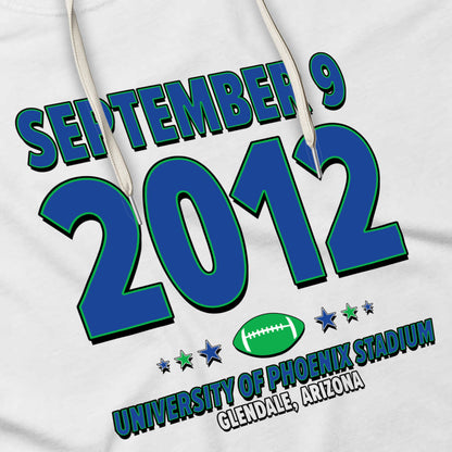 Seattle Football – September 9, 2012 – Hoodie (Black & White)