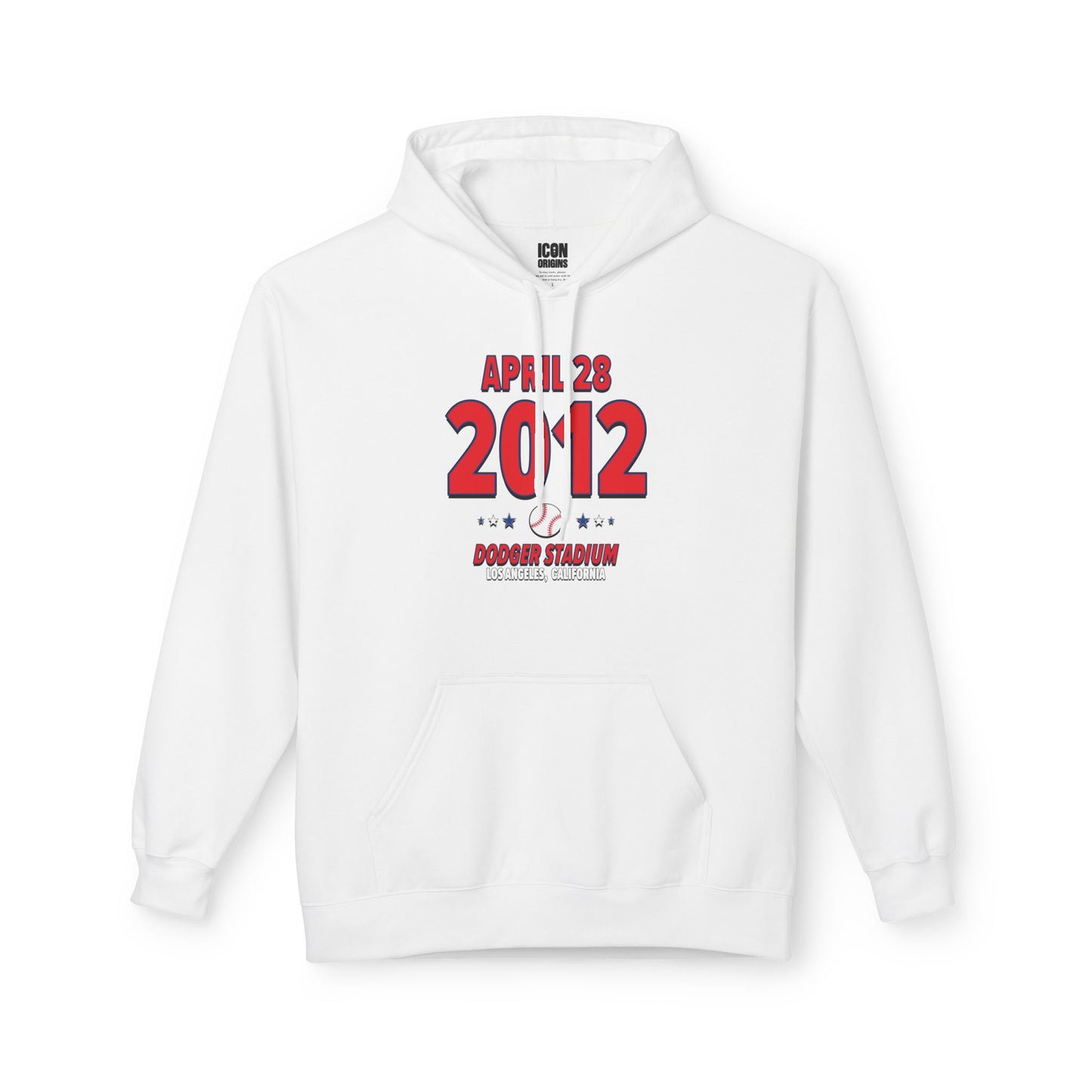 Philadelphia Baseball – April 28, 2012 – Hoodie (Black & White)
