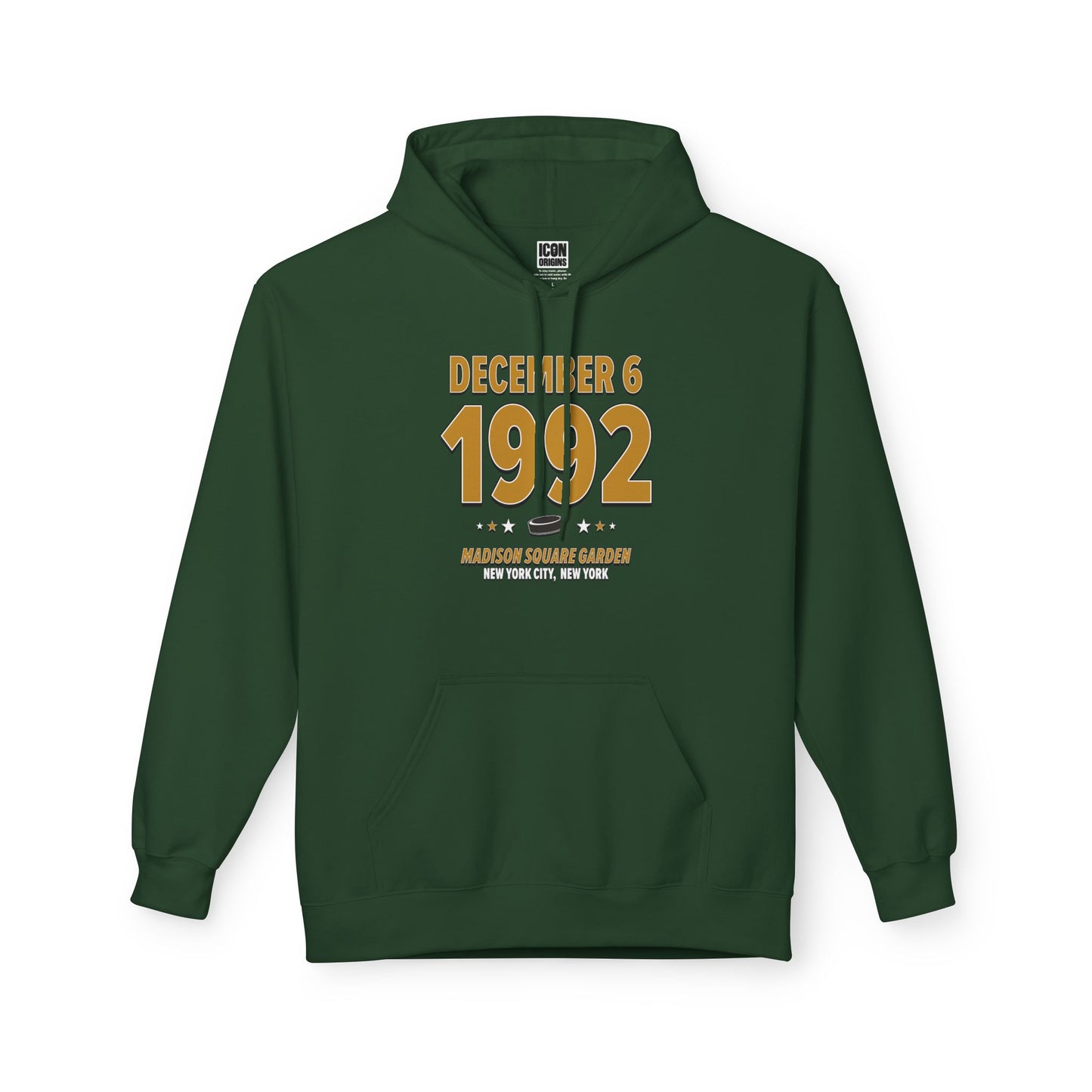Dallas Hockey – December 6, 1992 – Hoodie