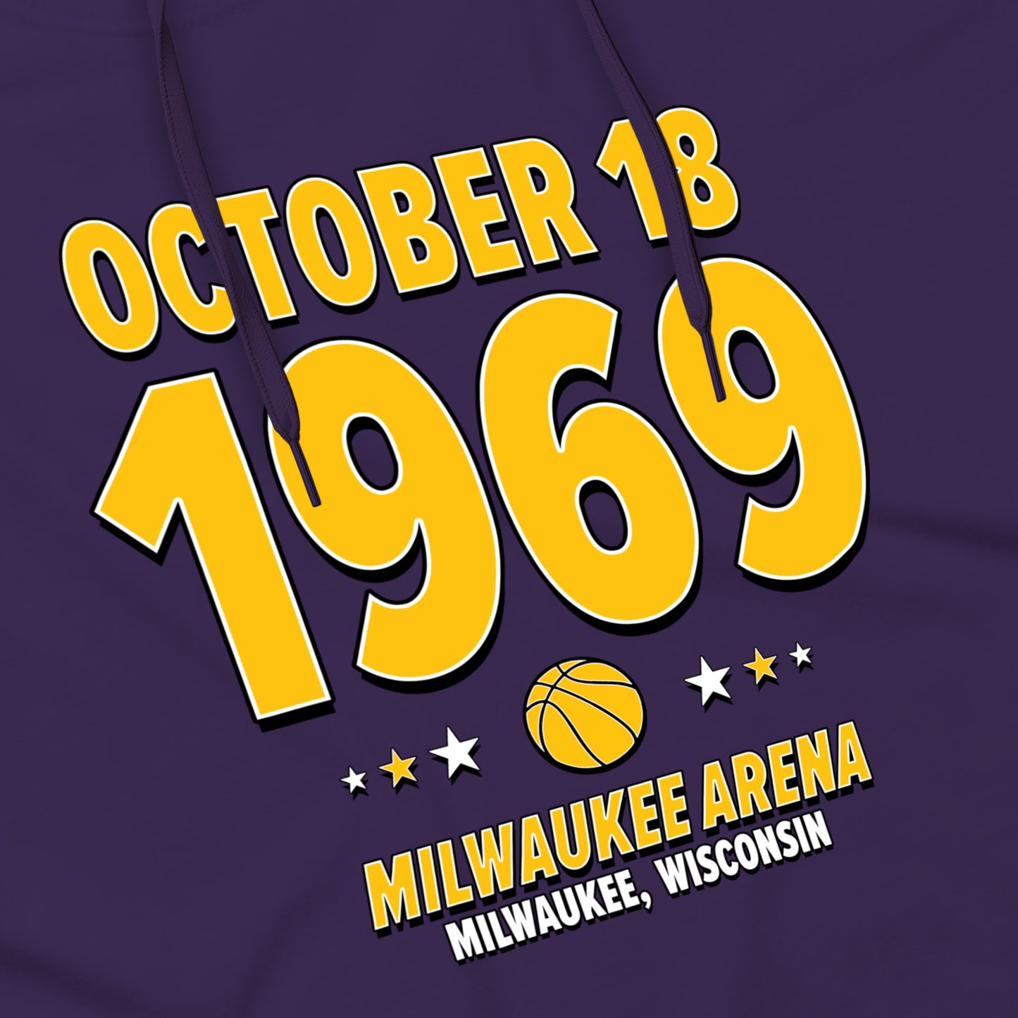 Los Angeles Basketball – October 18, 1969 – Hoodie