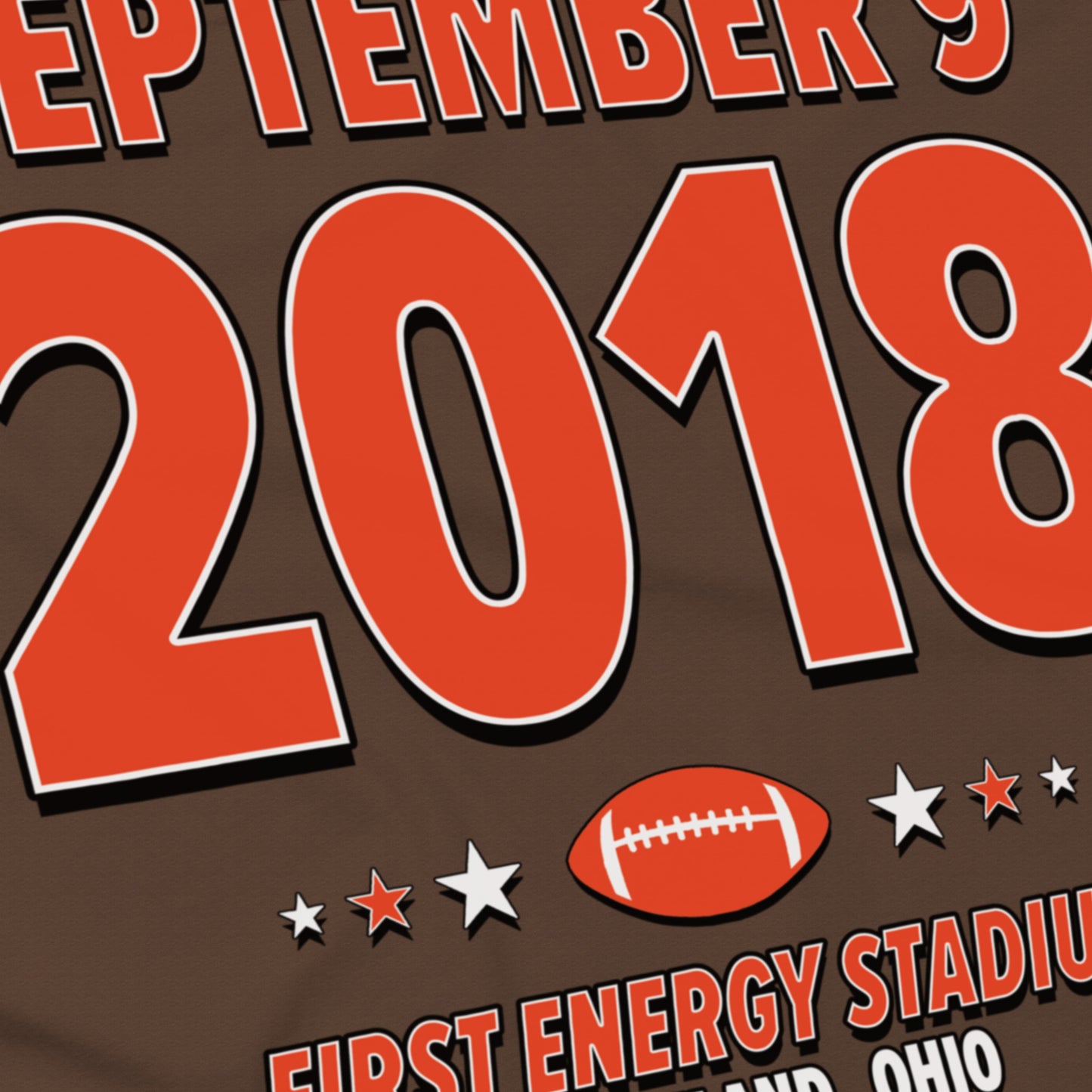 Cleveland Football – September 9, 2018 – Origin Tee