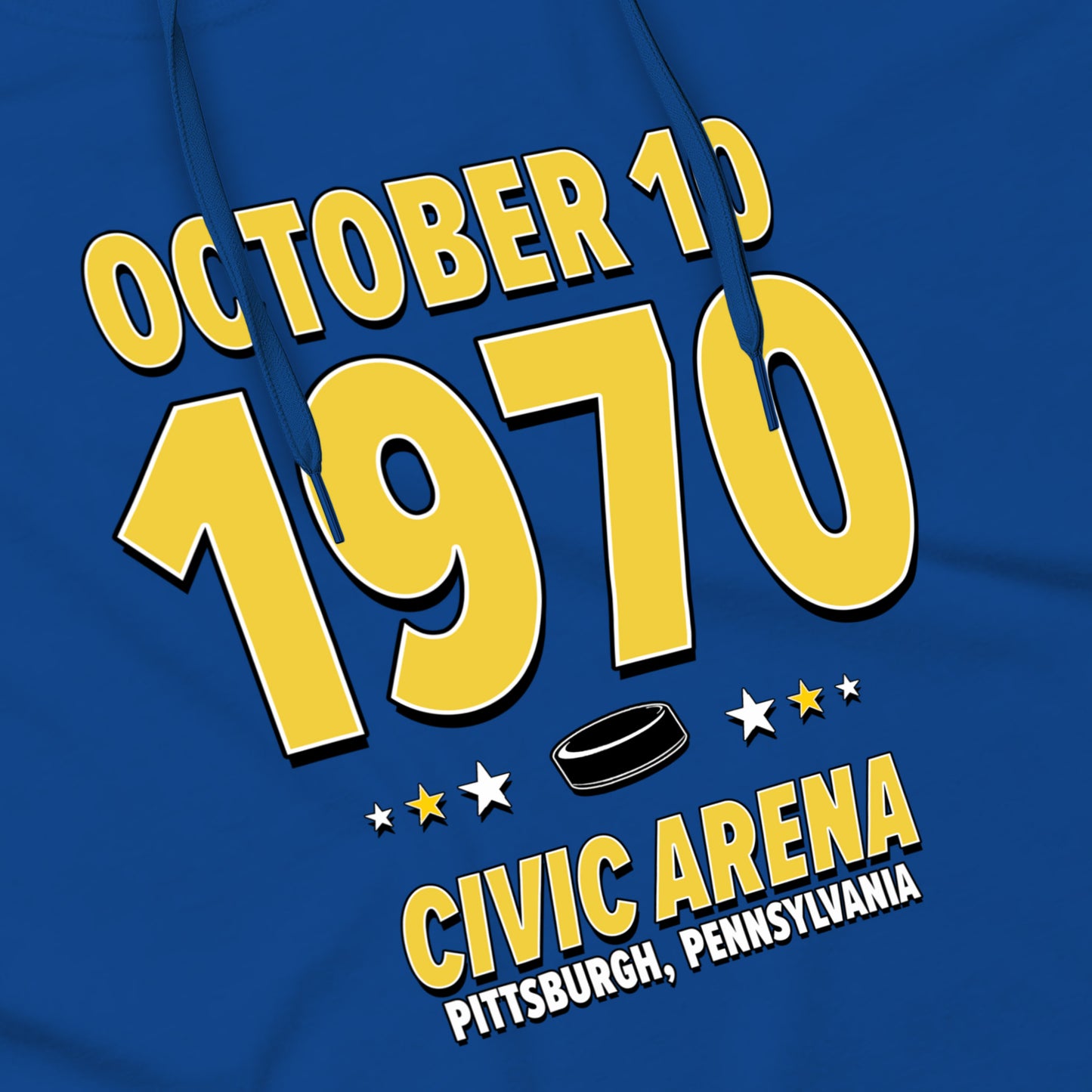 Buffalo Hockey – October 10, 1970 – Hoodie