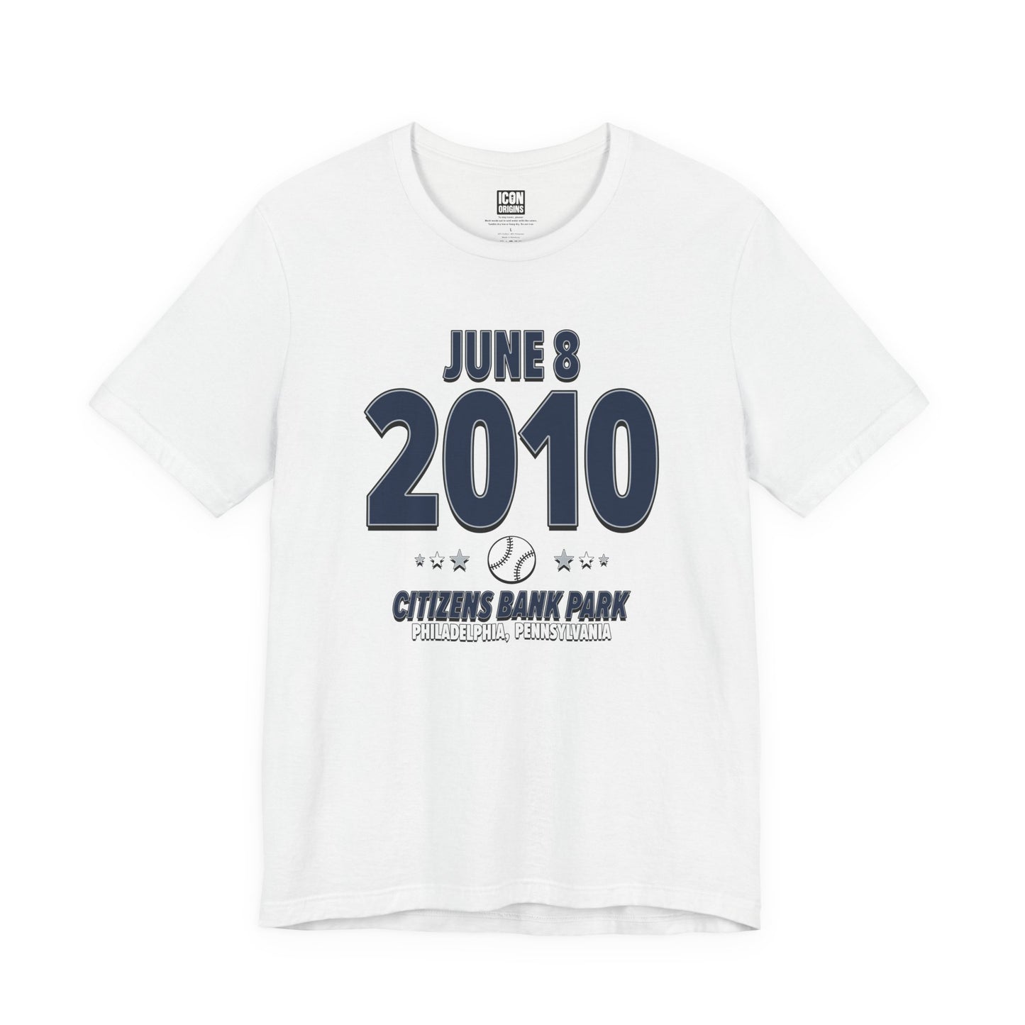 New York Baseball – June 8, 2010 – Origin Tee (Black & White)
