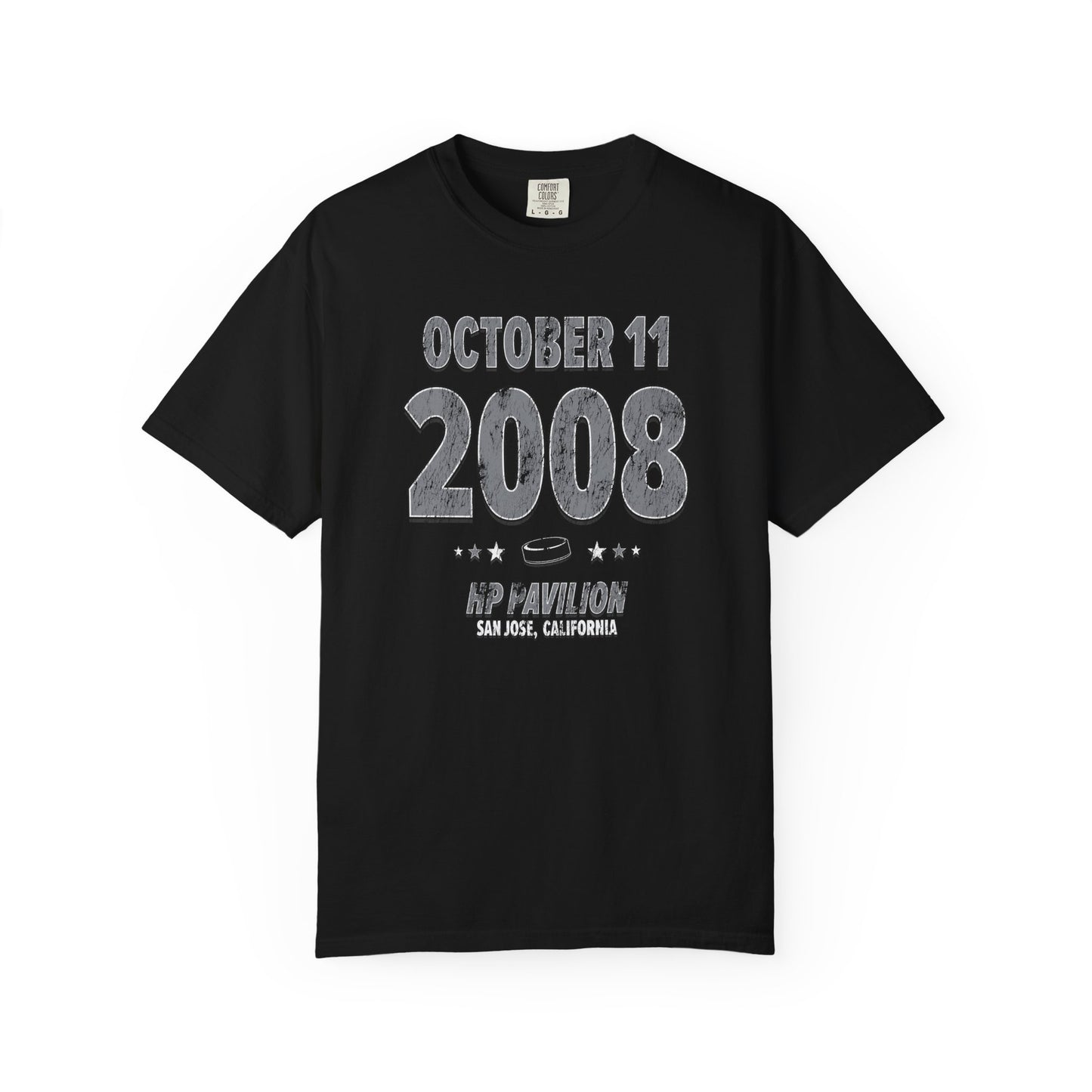 Los Angeles Hockey – October 11, 2008 – Comfort Colors (Black & White)