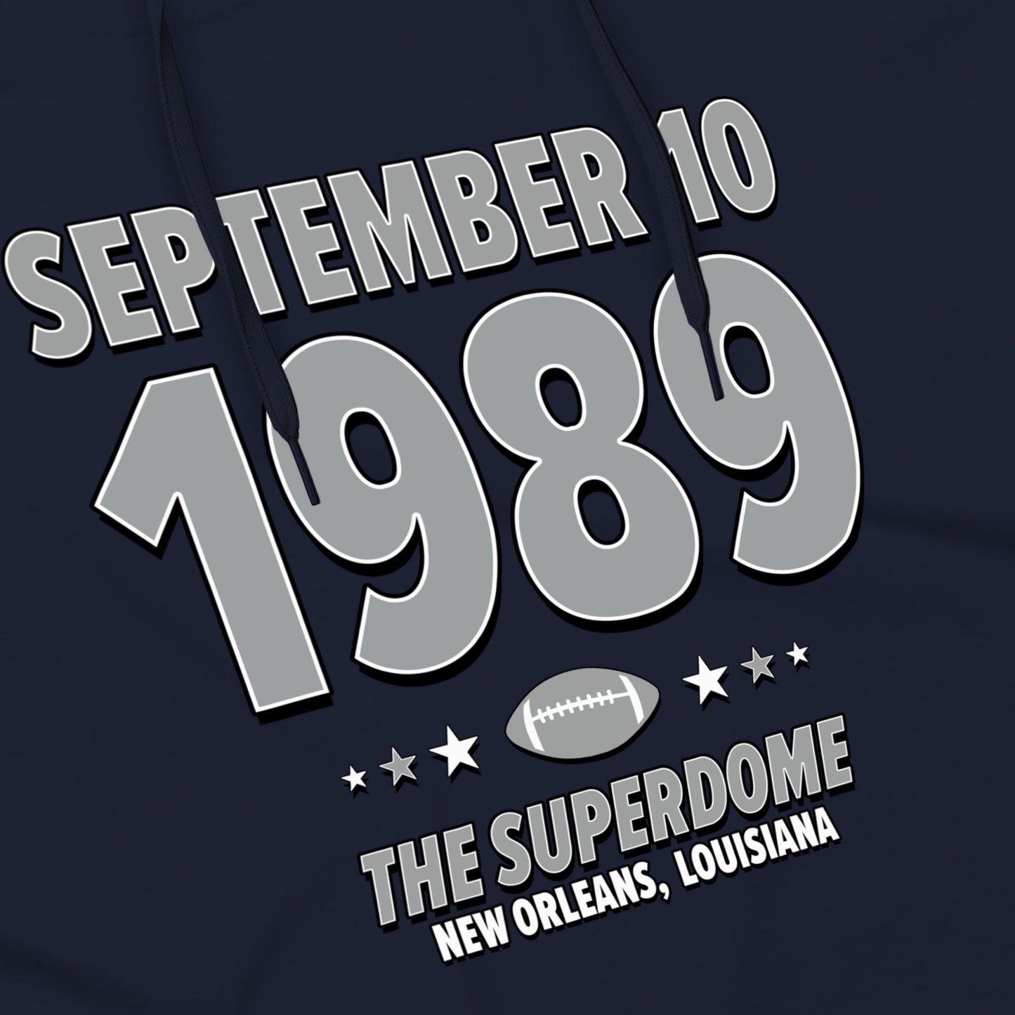 Dallas Football – September 10, 1989 – Hoodie